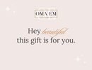 OMA EM Gift Card